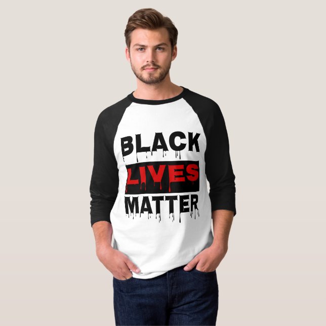 👊 Schwarzes Leben zählt zu den inspirierenden Zit T-Shirt (Vorne ganz)