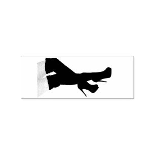 Schwarzes Leder Oberschenkelstiefel Thunder_Cove Gummistempel