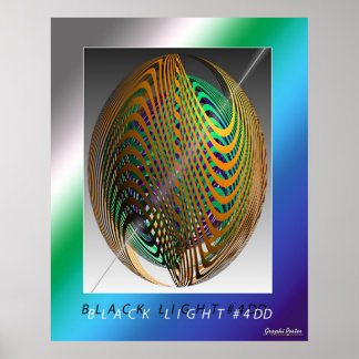 Schwarzes Licht #4 Poster