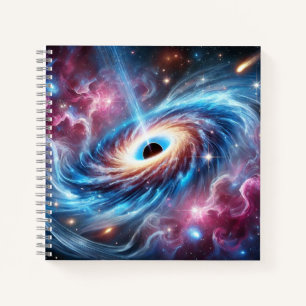 Schwarzes Loch & Astrophysik Kosmische Energie & R Notizbuch