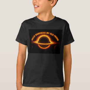 Schwarzes Loch interstellare Konversation T-Shirt