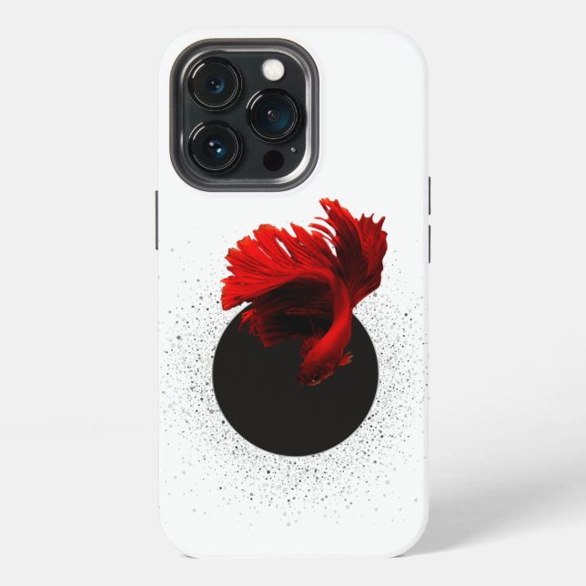 Schwarzes Loch iPhone 13 Pro Hülle (Hinten)