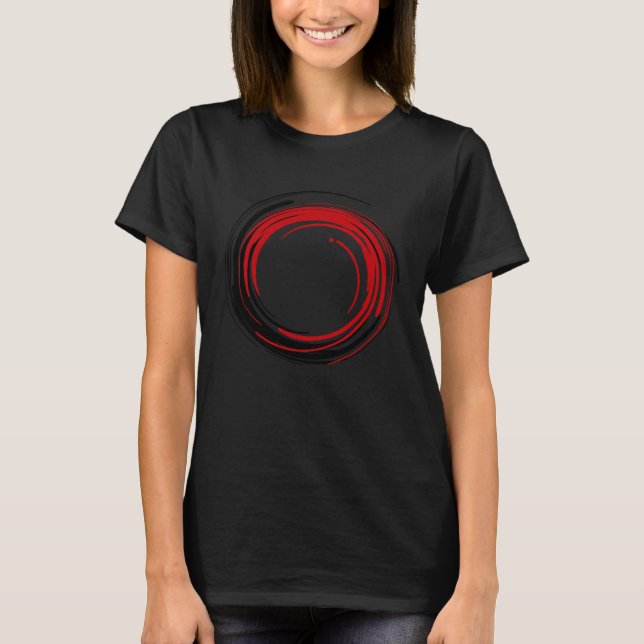 Schwarzes Loch T-Shirt (Vorderseite)