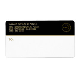 Schwarzes Logo für moderne Unternehmen