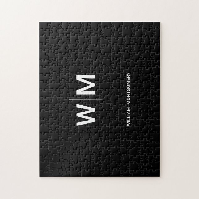 Schwarzes Logo | Unternehmen (Vertikal)