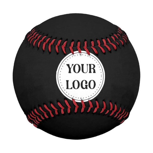 Schwarzes Logo | Unternehmen Baseball (Vorderseite)