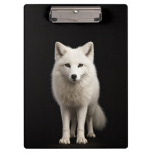 Schwarzes Luxus-Clipboard 4 mit Elfenbein-Polarexe