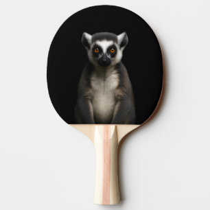 Schwarzes Luxus-Ping-Pong-Schläger Gentle Lemur Tischtennis Schläger