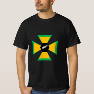 Schwarzes Mannshirt AFRICA SPORT T-Shirt