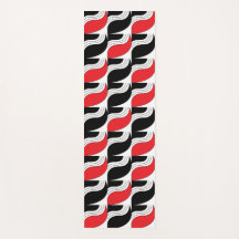 Schwarzes, modernes geometrisches Muster