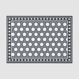 Schwarzes modernes Knochenintarsien-Dekorationspap Seidenpapier