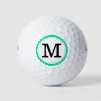 Schwarzes Monogramm Personalisiert #8