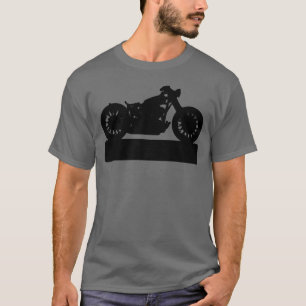 Schwarzes Motorrad T-Shirt