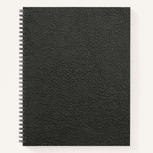 Schwarzes Muster Snakeskin Notizbuch