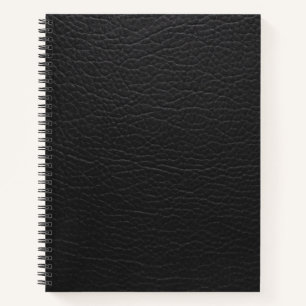 Schwarzes Muster Snakeskin Notizbuch