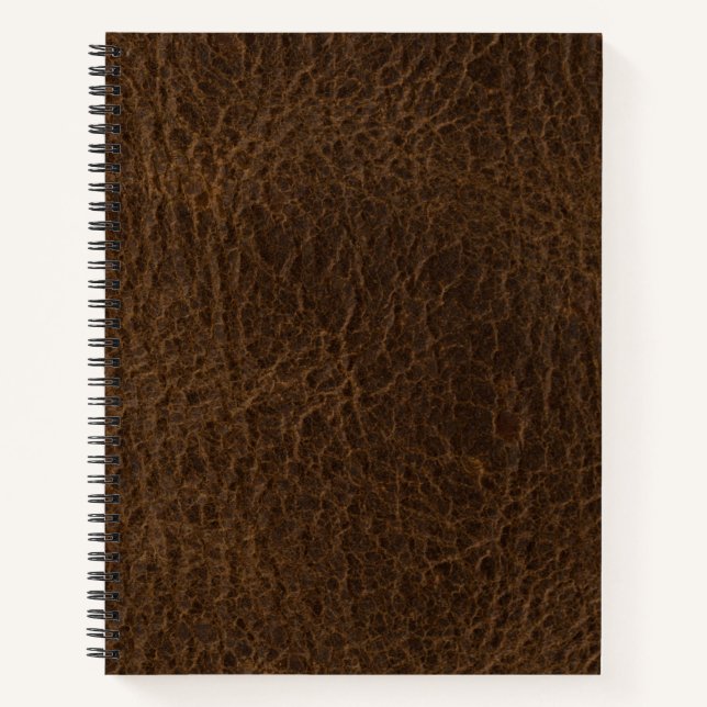 Schwarzes Muster Snakeskin Notizbuch (Vorderseite)