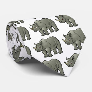 Schwarzes Nashorn Krawatte