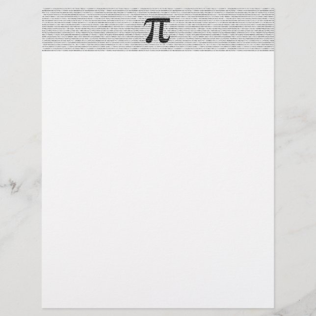 Schwarzes Number pi day mathematical symbol (Vorderseite)
