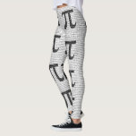 Schwarzes Number pi day mathematical symbol Leggings<br><div class="desc">Schwarzes Number pi day mathematical symbol</div>