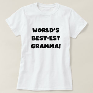 Schwarzes oder Weiß des Gut-est Gramma der Welt T-Shirt