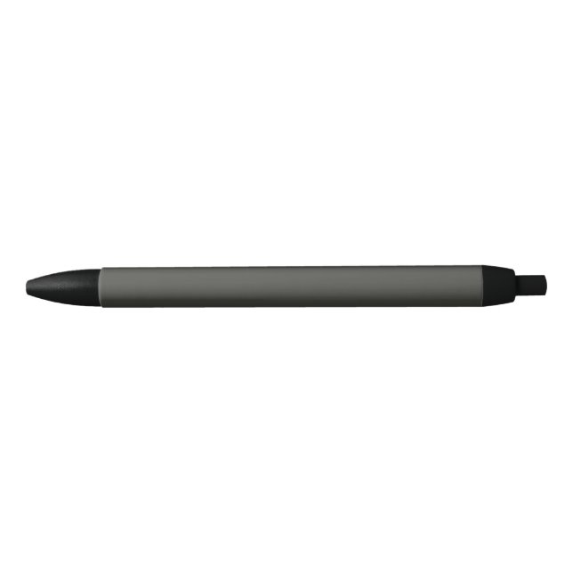 Schwarzes Olive Kugelschreiber (Vorderseite)