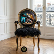 Schwarzes Osterlamm Engel Dekoupage