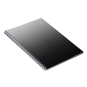 Schwarzes Papier Notizblock
