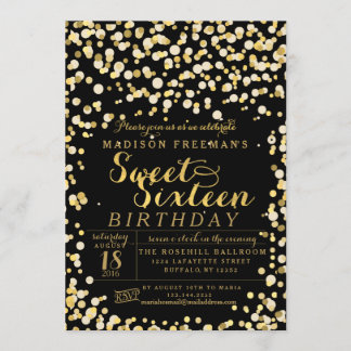 Schwarzes Party des Einladung