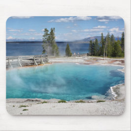 Schwarzes Pool Mousepad