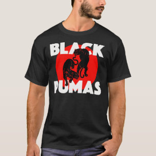 Schwarzes Pumas-Band-Logo neu Klassischer T - Shir T-Shirt