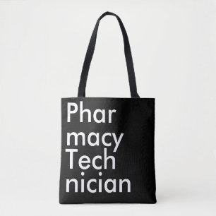 Schwarzes Quadrat Apothekenhelfer elegant Tasche