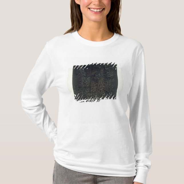 Schwarzes Quadrat T-Shirt (Vorderseite)