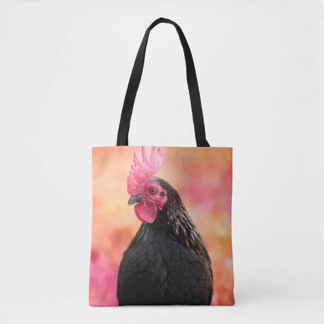 Schwarzes Quadrat Tasche (Vorderseite)