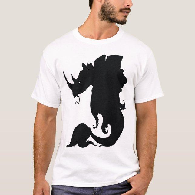 Schwarzes Rhinostegofish T-Shirt (Vorderseite)