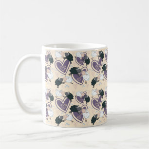 Schwarzes Schaf Weißes Schaf Liebe Kaffeetasse