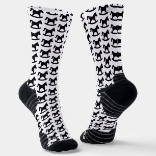 Schwarzes Schaukelpferd Socken