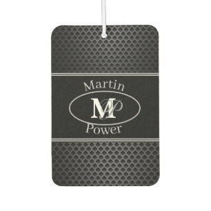 schwarzes Set von Autos Autolufterfrischer