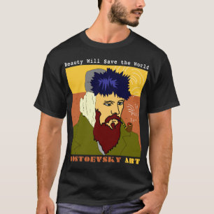 Schwarzes Shirt Van Gogh