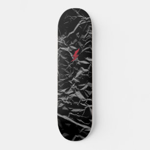 Schwarzes Skateboard - Schwarz zerbrochenes Skateb