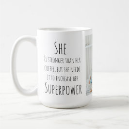 Schwarzes Skript | Funny Zitat | Ein Foto Kaffeetasse