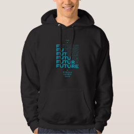 Schwarzes Sweatshirt mit Kamala Harris "The Future