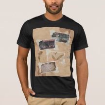 Schwarzes T-Shirt für Herren