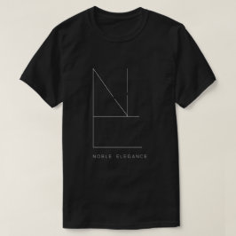 Schwarzes T-Shirt für Männer