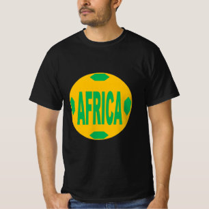 Schwarzes T-Shirt für Männer AFRICA