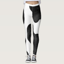 Schwarzes Tier-Typ-Fleck mit weißem Hintergrund