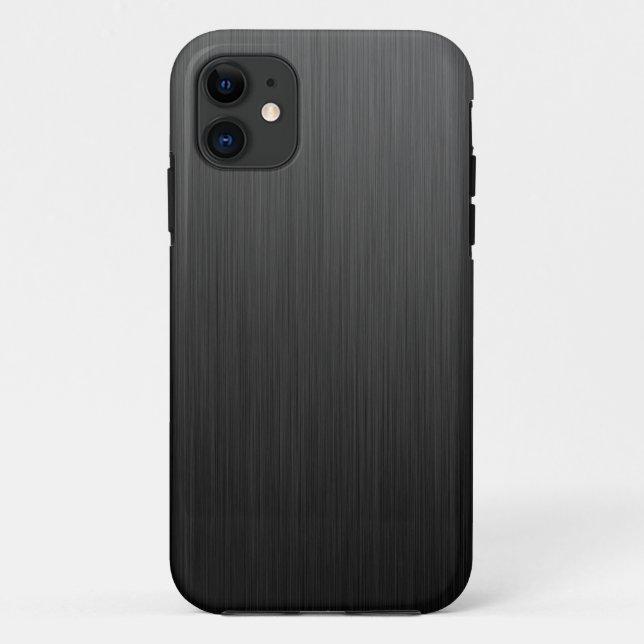 Schwarzes Titan Case-Mate iPhone Hülle (Rückseite)
