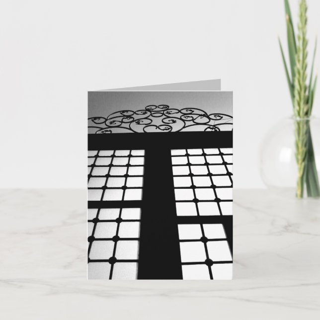 Schwarzes Tor Karte (Vorderseite)