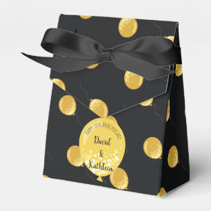 Schwarzes u. Gold steigt 50. Geschenkschachtel