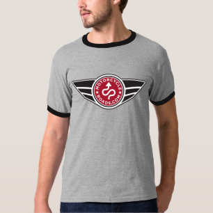 Schwarzes u. graues rotes MCR Logo Wecker T - T-Shirt