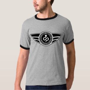 Schwarzes u. graues schwarzes MCR Logo Wecker T - T-Shirt